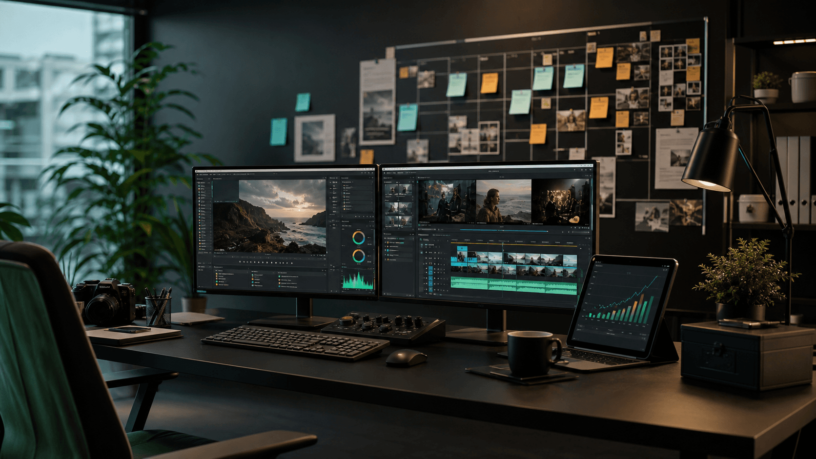 Video editing agency blog editorial visual